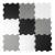Puzzle piankowe B&W Black and White mata piankowa Smily Play SP84351